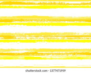 Hand painted stripes clothes seamless vector pattern. Curtains old style pattern. Grunge brush stroke stripes print design for clothes. Color lines on white background. Hipster cool ornament.