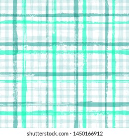 Hand painted stripes clothes seamless vector pattern. Original decor lines pattern. Grunge brush stroke stripes print design for clothes. Modern sketch graphics. Dry ink art lines background.