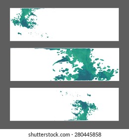 Hand painted traced background.Vector illustration