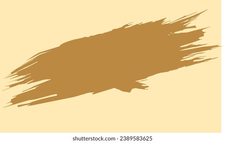 hand painted vector illustration. paint brush background 