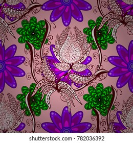 Hand painted vector mandala, colored on neutral, red and purple colors, indian peacock, indian pattern, colored mandala, mandala peacock.