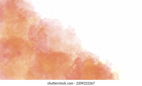 Hand painted watercolor abstract watercolor background. with copy space area.