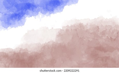 Hand painted watercolor abstract watercolor background. with copy space area.