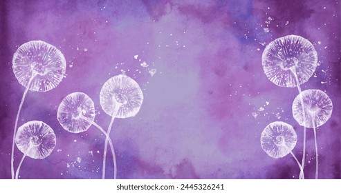 Hand painted watercolor abstract watercolor background vector design in eps 10
