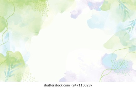 Hand painted watercolor abstract watercolor background.