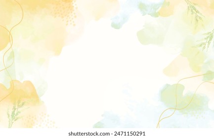 Hand painted watercolor abstract watercolor background.