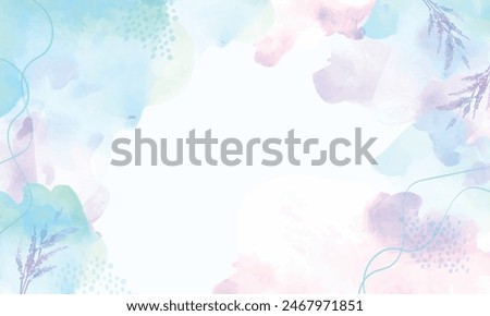 Hand painted watercolor abstract watercolor background.