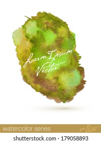 Hand painted watercolor background