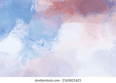 Hand painted watercolor background design. Abstract pastel stains decoration texture concept