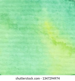Hand painted watercolor background with gradient wash. Vector illustration