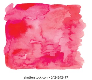 Hand painted watercolor background. Vector EPS 10.