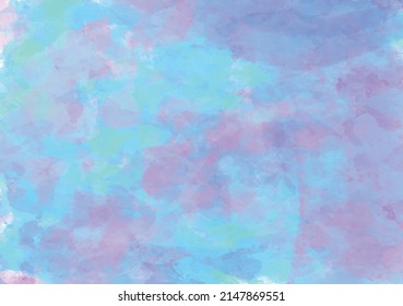 Plantilla de vector de fondo de color de agua pintada a mano