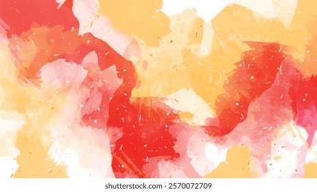 Hand painted watercolor brush stroke. abstract watercolor background. Colorful paint dust explosion isolated on white background. hand drawn watercolor illustration.