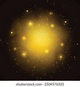 Hand painted watercolor galaxy background
