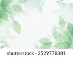 hand painted watercolor nature background