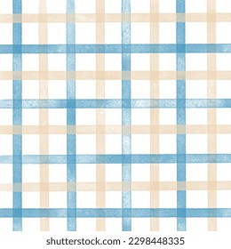 hand painted watercolour plaid style background design