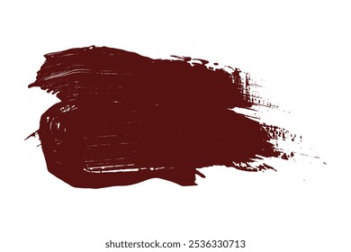 Hand painting. Pink red watercolor background. Red brush strokes isolated on white background. Colorful watercolor brush strokes