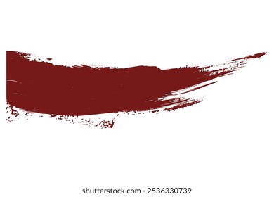 Hand painting. Pink red watercolor background. Red brush strokes isolated on white background. Colorful watercolor brush strokes