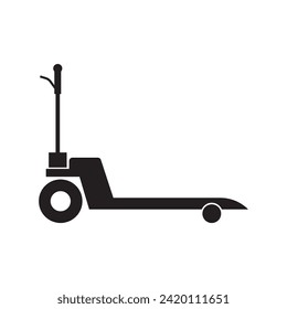 Manuelles Palettensymbol, Vektorgrafik-Design