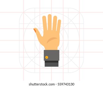 Hand Palm Icon