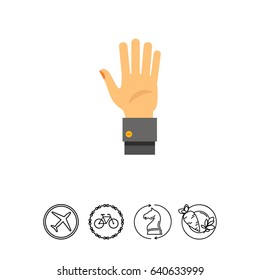 Hand Palm Icon