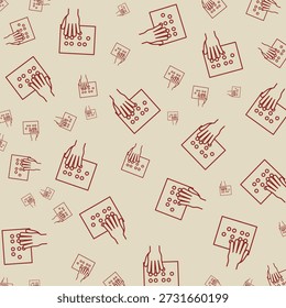 Hand with paper attractive element trendy design vector Illustration colorful background.eps