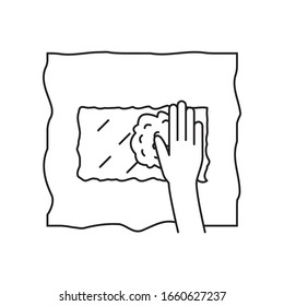 Conjunto de iconos de creación de papel manual