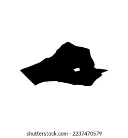 Icono de mano en pluma. Símbolo de fondo de afiches para el curso de pintura de estilo simple a la venta. Elemento de diseño del logotipo de marca Hand in pen. Impresión de camisetas con la mano. vector para pegatina.