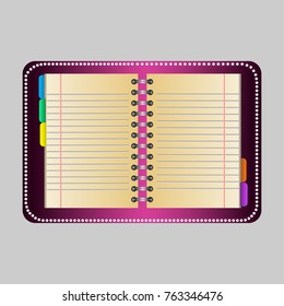 Hand with pen mark calendar