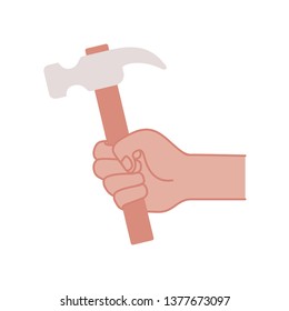 hand with pencil write isolated icon
