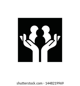 hand and people concept ready to use