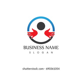 Hand People Logo Design