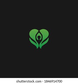 personas de la mano adoran el logotipo del vector diseño médico descarga