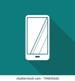 Hand phone icon