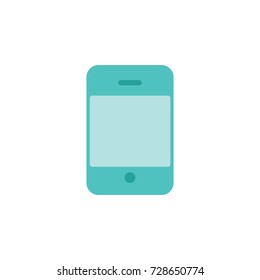 Hand phone icon design vector illustration flat