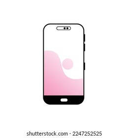 Hand Phone icon, Smart hand phone, Mobile vector art, Free icon mobile