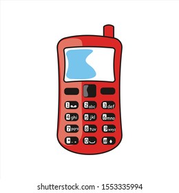 hand phone vector design logo