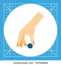 Hand Picking Berry Icon