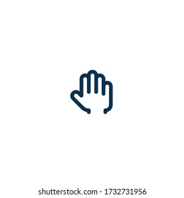 Hand  - Pictograph | Line Icon