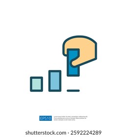 Hand Placing a Block in a Stack to Represent Data Analysis and Progress in Business Strategy and Performance Metrics