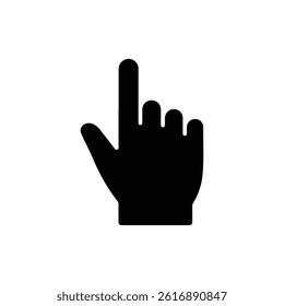 Hand with Pointed Finger Symbolizing Instruction or Action