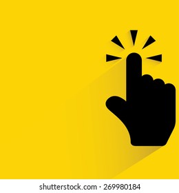 hand pointer click