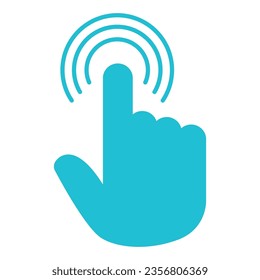 hand pointer icon vector eps 10