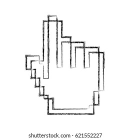 hand pointer mouse icon