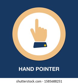 Hand Pointer Sign - Mouse Cursor