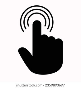 Hand pointer vector eps 10