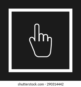 hand pointing