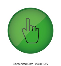 hand pointing