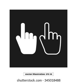 hand pointing