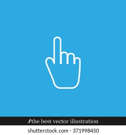 hand pointing